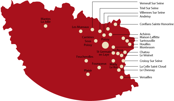 map yvelines